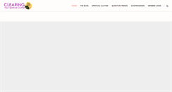 Desktop Screenshot of clearingyourspiritualclutter.com
